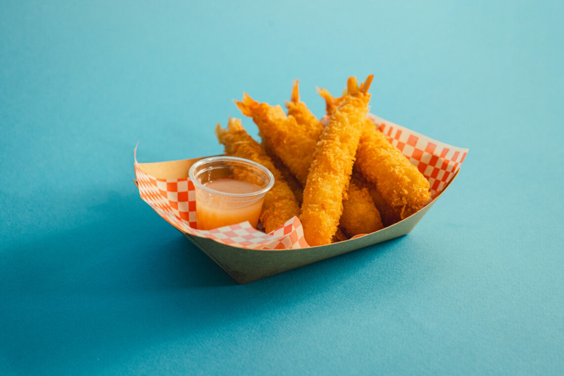 Gamberi in Tempura